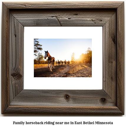 family horseback riding near me in East Bethel, Minnesota